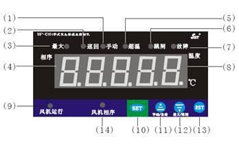 干式变压器温度控制器面板 干式变压器温度控制器面板