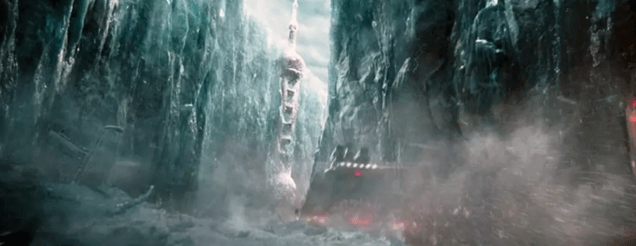 电影《流浪地球》中地球被木星的引力捕获 电影《流浪地球》中地球被木星的引力捕获
