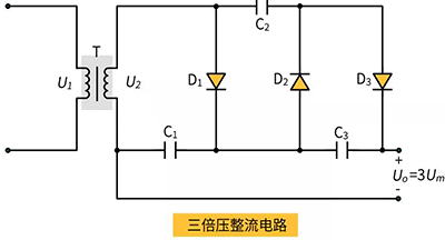 三倍压整流电路 三倍压整流电路
