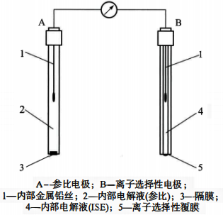 离子择性电极法的测量原理 离子择性电极法的测量原理